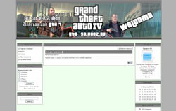 Шаблон GTA SA для Ucoz