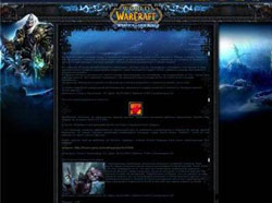 WOW шаблон под новый ucoz